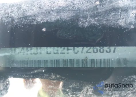 2015 Jeep Grand Cherokee Overland z USA, uszkodzony, nr VIN 1C4RJFCG2FC726837